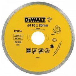 dt3714 dewalt deimantinis pjovimo diskas 110 x 20 mm